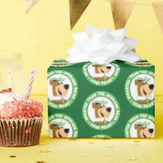 Yogi Bear Smiling Porträtt Presentpapper