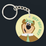 Yogi Bear Välkommen<br><div class="desc">Yogi Bear är redot att välkomna er till Jellystone Park med denna roligt och energiska konst! Med den klassiska tecknaden öppen med sin arm i en glad och inbjudande attityd, fångar den här designen Yogi Bear lekfull och eländig anda. Med sin namnteckning grönt-hatt och slips ger den här nostalgiska illustrationen...</div>