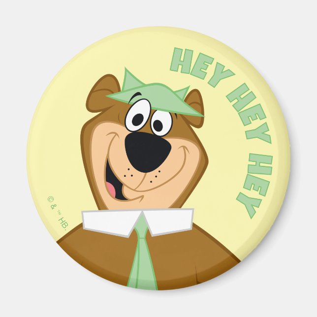 Yogi Bear Välkommen Magnet (Framsidan)