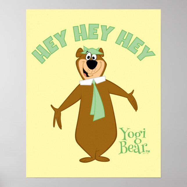 Yogi Bear Välkommen Poster (Framsidan)