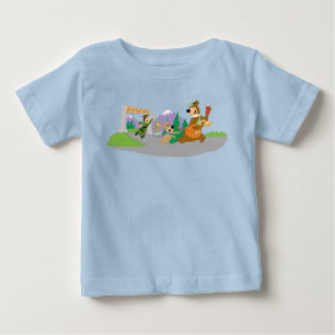 Yogi Bear's Underbar Picnic Basket Escape T Shirt