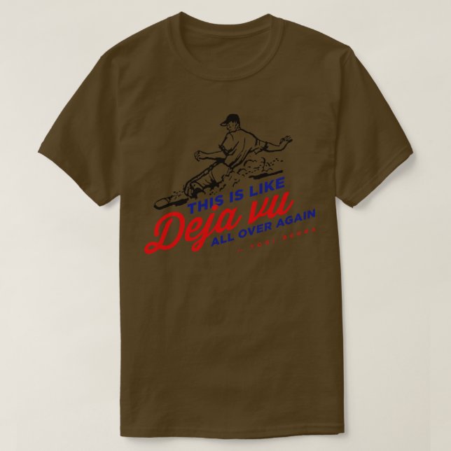 Yogi Berra 2 T Shirt (Design framsida)
