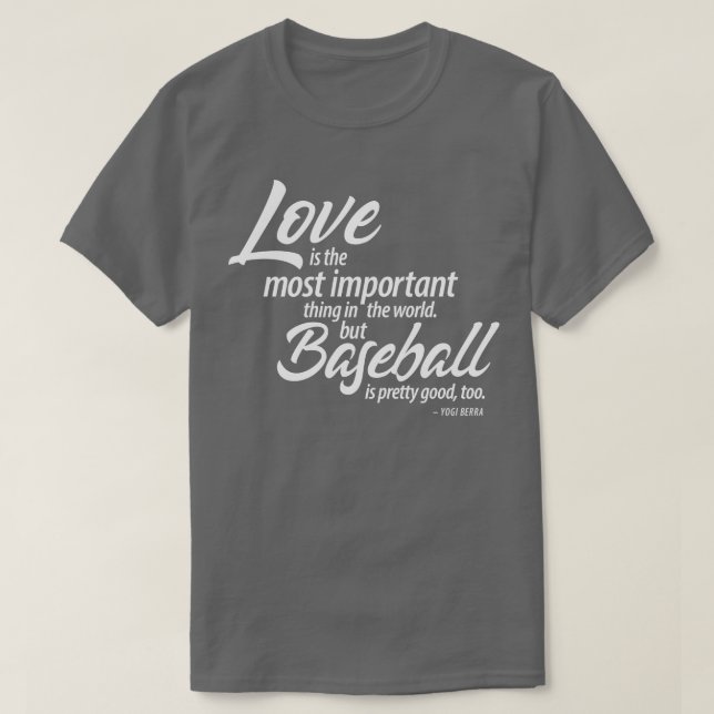 Yogi Berra T Shirt (Design framsida)