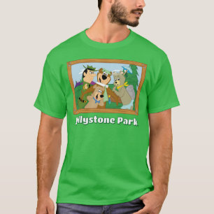 Yogi Björn och vänner inramad skogsbilder T Shirt