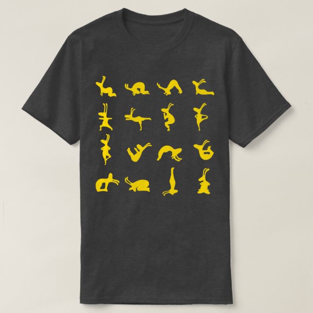 Yogi Bunnies Gult T Shirt (Design framsida)