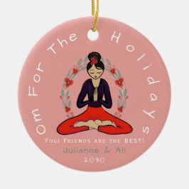 Yogi Friends are the Best Ornament