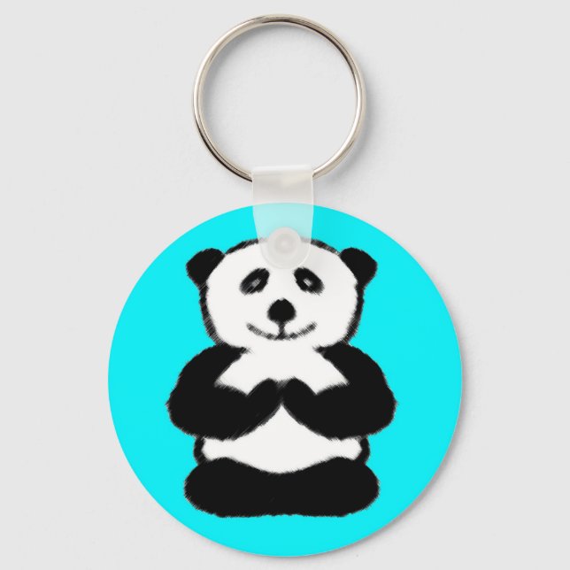 Yogi Panda - Panda Keychain Nyckelring (Framsida)