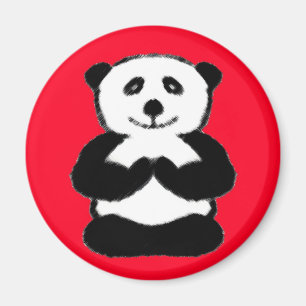 Yogi Panda - Panda Magnets Magnet