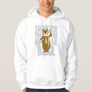 Yogi "smartare än genomsnittsbjörnen" hoodie