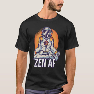 Yogi Spaceman Yoga Astronaut Zen Af Yoga T Shirt