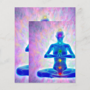 yogi,yoga,chakra-systemet, energi,chi,aura,sundi flygblad