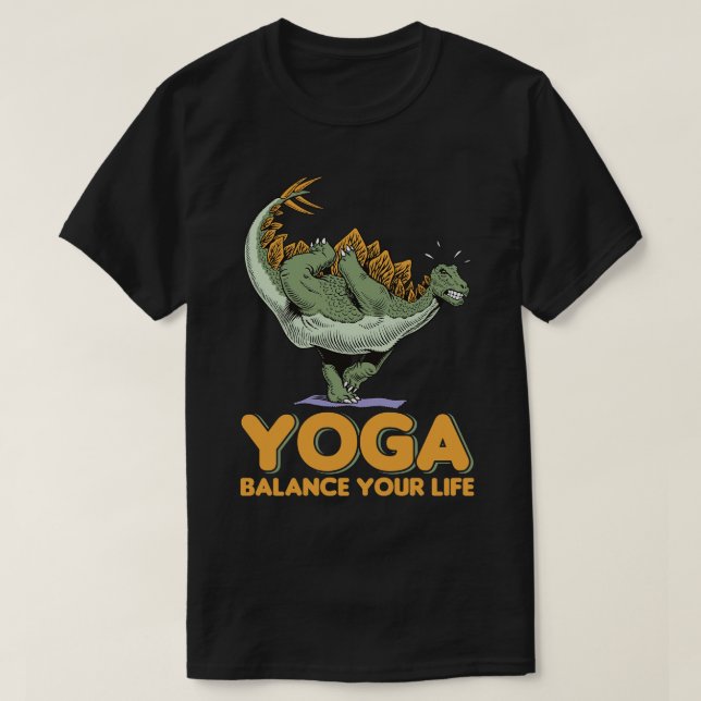 Yogi Yogini Health Meditation Outfit Flickor T Shirt (Design framsida)