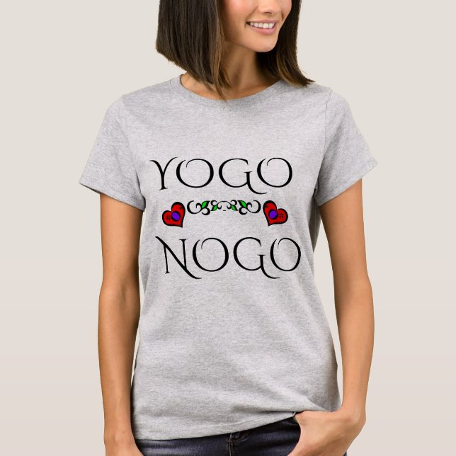 Yogo Nogo T-Shirt (Framsida)