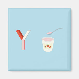 Yogurt Fridge Magnet