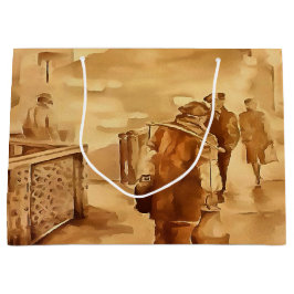 Yogurt-leverans i Istanbul målning historik Ar