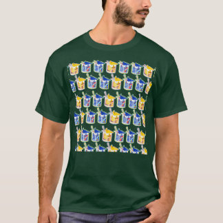 Yogurt Mönster T Shirt