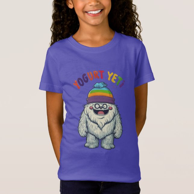 Yogurt Yeti Äventyr T-shirt (Framsida)