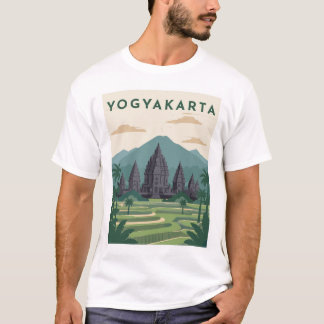 Yogyakarta Indonesien Resa Poster T Shirt