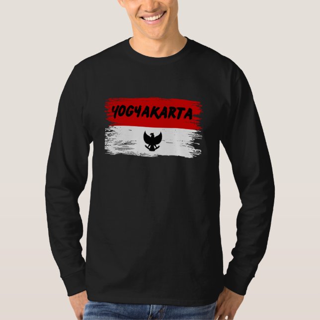 Yogyakarta Indonesien T Shirt (Framsida)