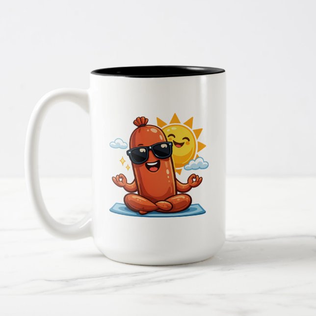 Yogyakorv Två-Tonad Mugg (Vänster)