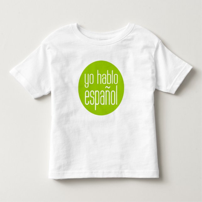yohabloespañol tee shirt (Framsida)