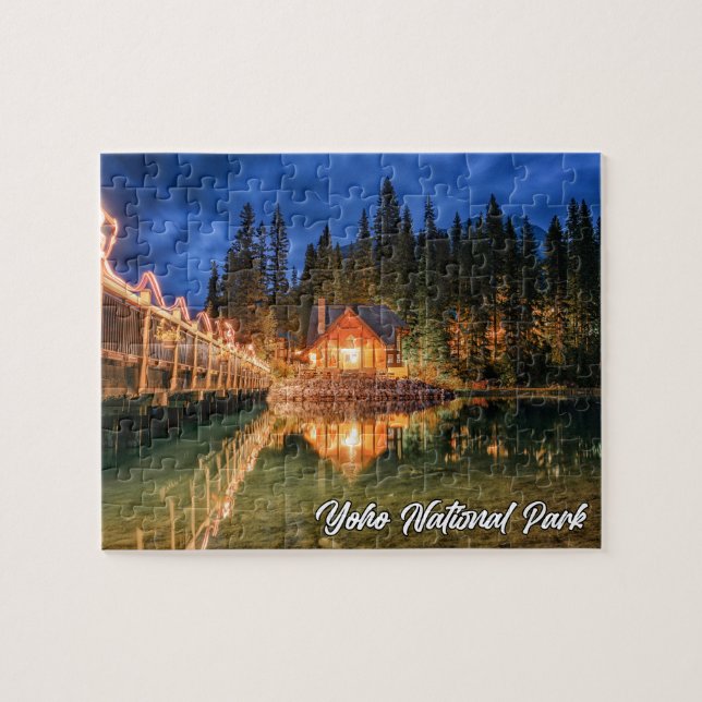 Yoho National Park, British Columbia, Kanada Pussel (Horisontell)