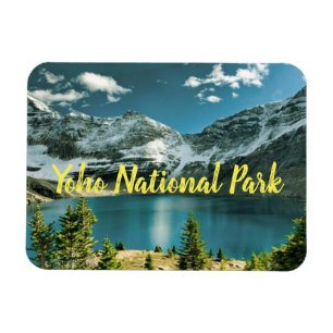 Yoho National Park, British Columbia stilized Magnet