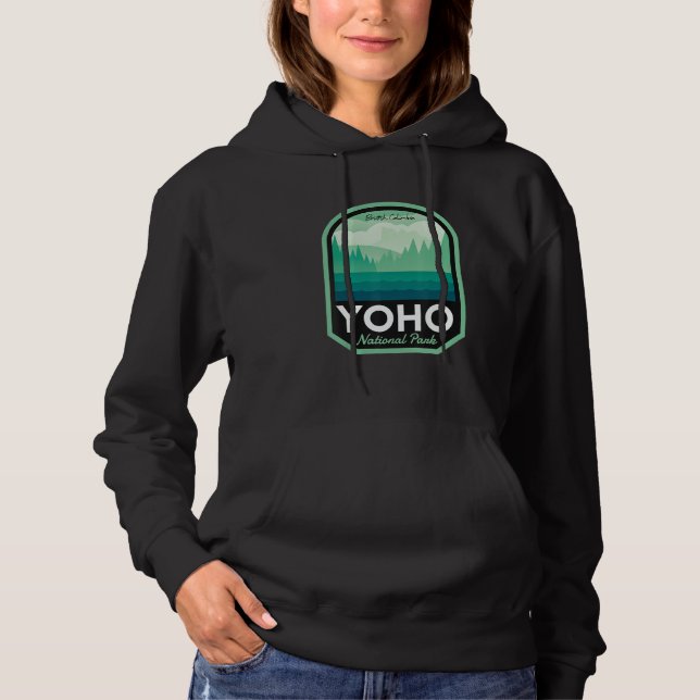 Yoho nationalpark British Columbia T Shirt (Framsida)