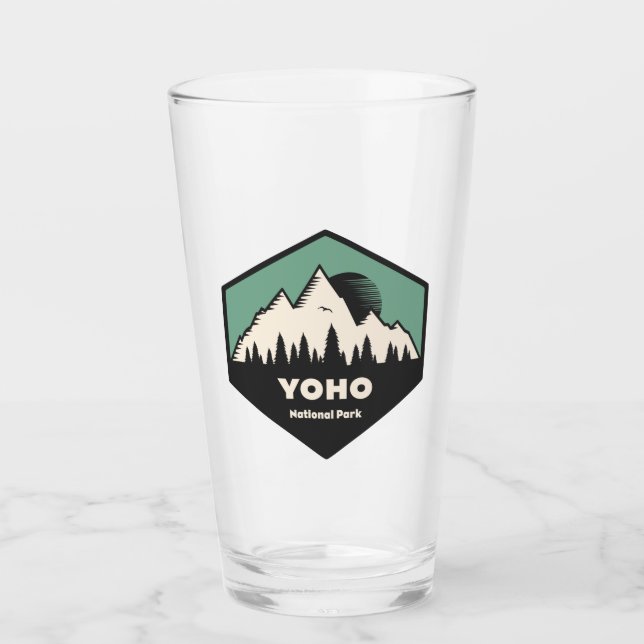 Yoho nationalpark glaskopp (Framsida)