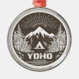 Yoho nationalpark julgransprydnad metall