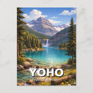 Yoho nationalpark Kanada Vykort