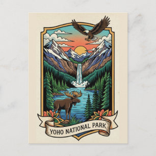Yoho nationalpark Kanada Vykort