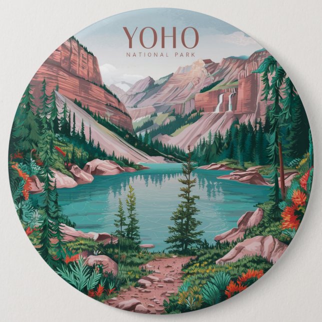 Yoho nationalpark knapp (Framsida)