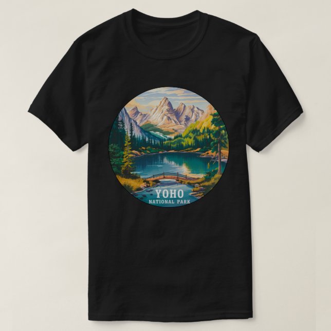 Yoho nationalpark t shirt (Design framsida)