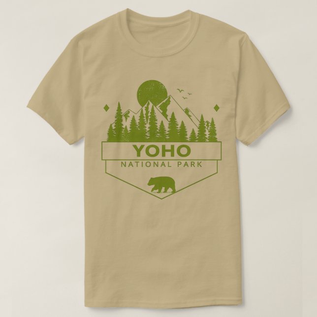 Yoho nationalpark t shirt (Design framsida)