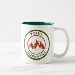 Yoho nationalpark Två-Tonad mugg