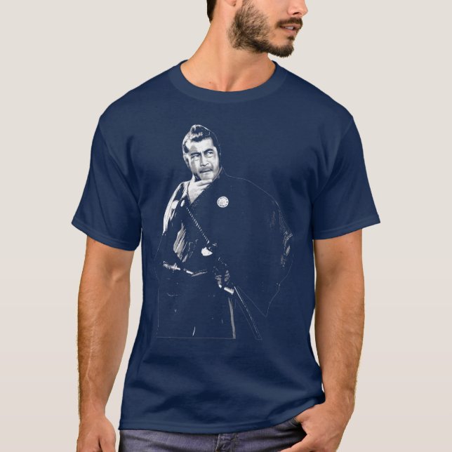 Yojimbo Toshiro Mifune T Shirt (Framsida)