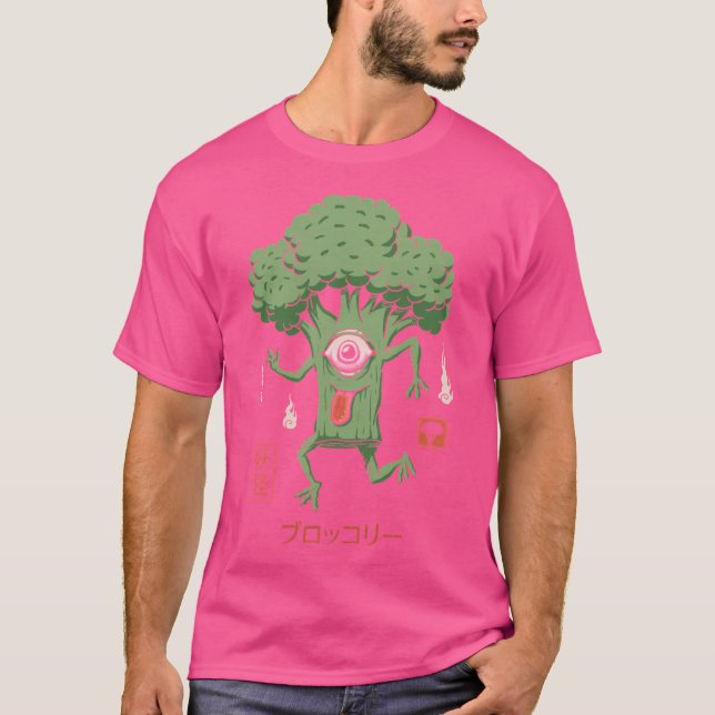 Yokai Broccoli T Shirt (Framsida)
