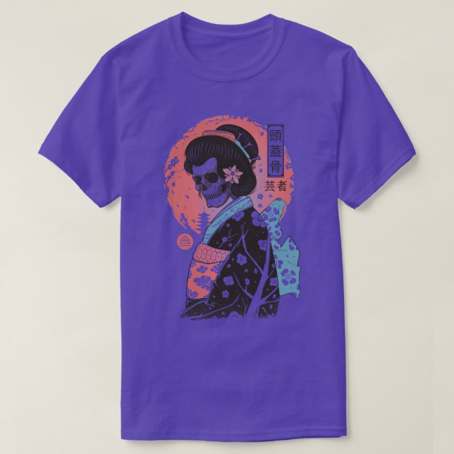 Yokai Geisha T Shirt (Design framsida)