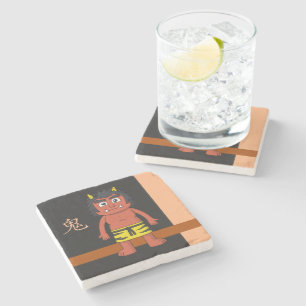 Yokai Oni (Ogre) Underlägg Sten