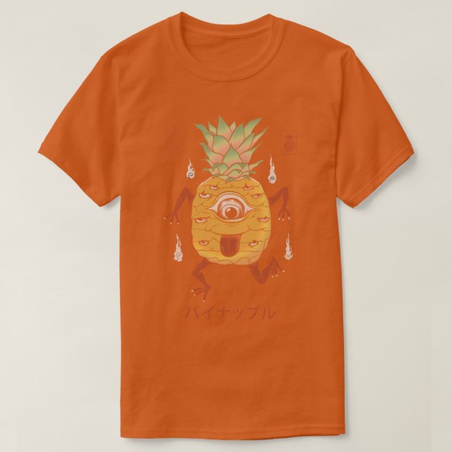 Yokai Pineapple T Shirt (Design framsida)