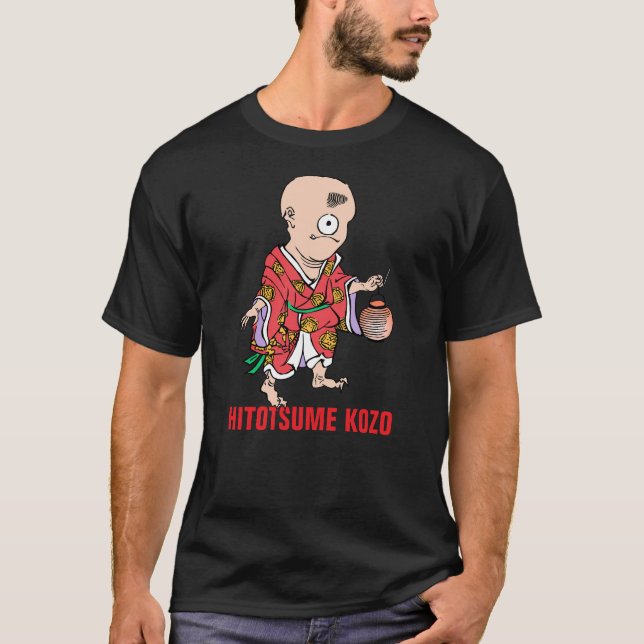 Yokai-serien: Hitotsume Kozo T Shirt (Framsida)