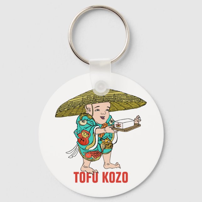 Yokai-serien: Tofu Kozo Nyckelring (Framsida)