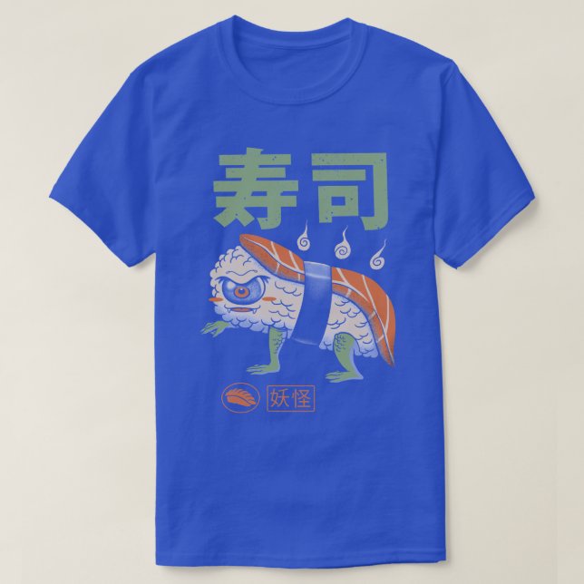 Yokai Sushi T Shirt (Design framsida)