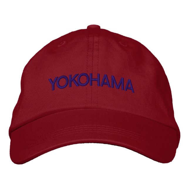 Yokohama Cap Broderad Keps (Framsida)