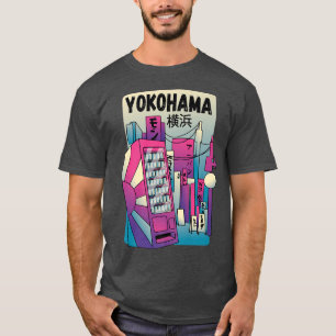 Yokohama Japan, staden Urban japanese Yokohama T Shirt