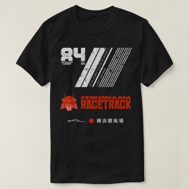 Yokohama Racetrack T Shirt (Design framsida)