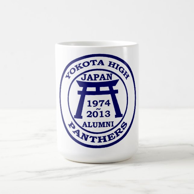 Yokota högstadiumJapan före detta elev 1974-2013 Kaffemugg (Center)