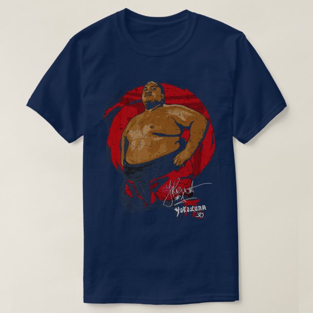 Yokozuna 30-årsdagen t shirt (Design framsida)