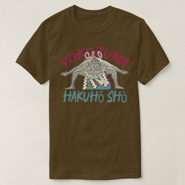 Yokozuna Hakuho Sho T Shirt (Design framsida)